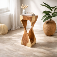 Twisted Suar Stool