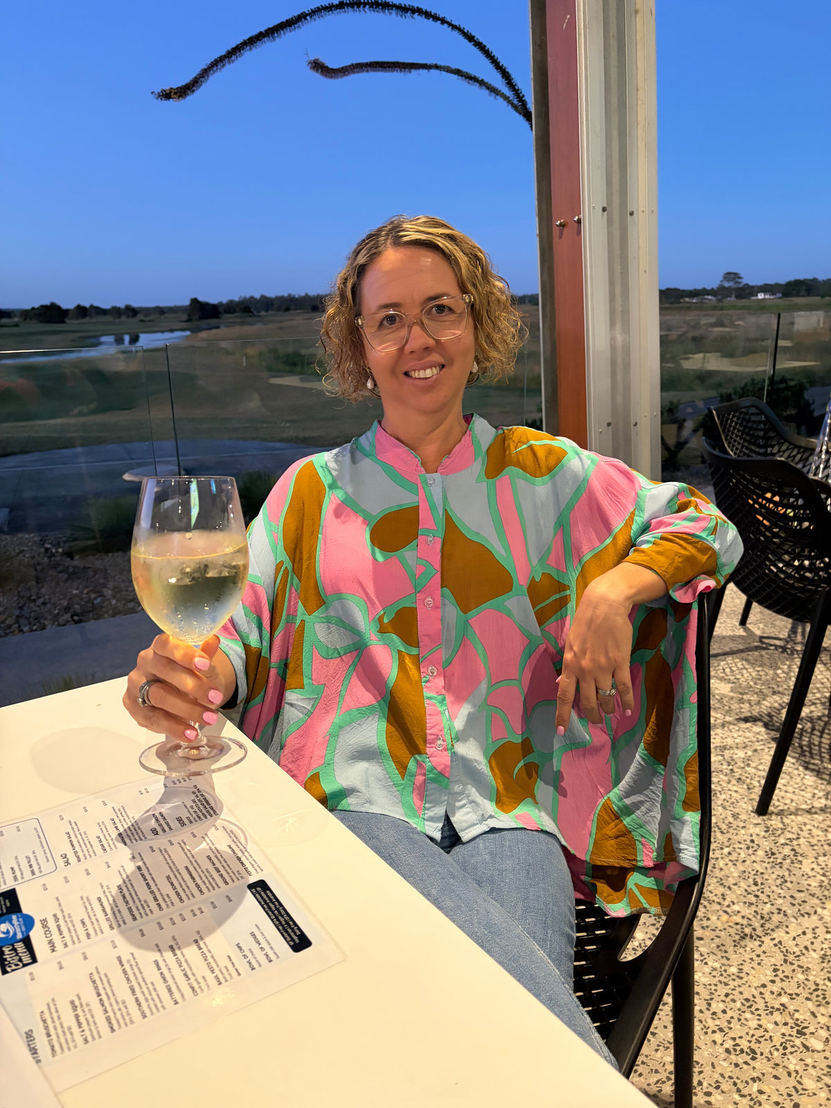 Merrilie, owner of Coastal Drift Home, on the Sunshine Coast