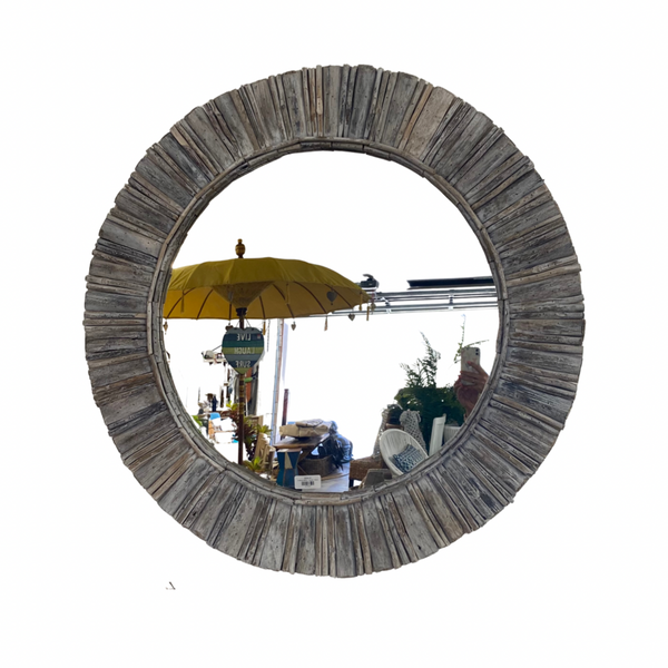 Driftwood Mirror - Round