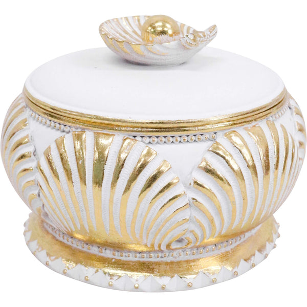 Coastal Glam Shell Canister