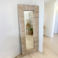 Water Hyacinth Mirror - Rectangle