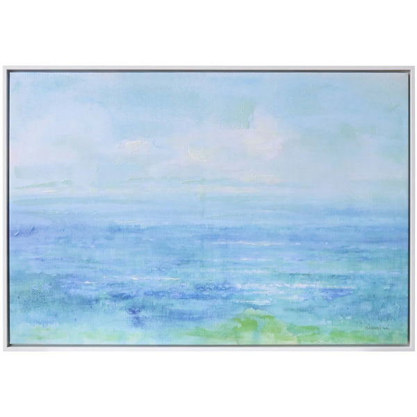 Framed Canvas Sea Sparkle