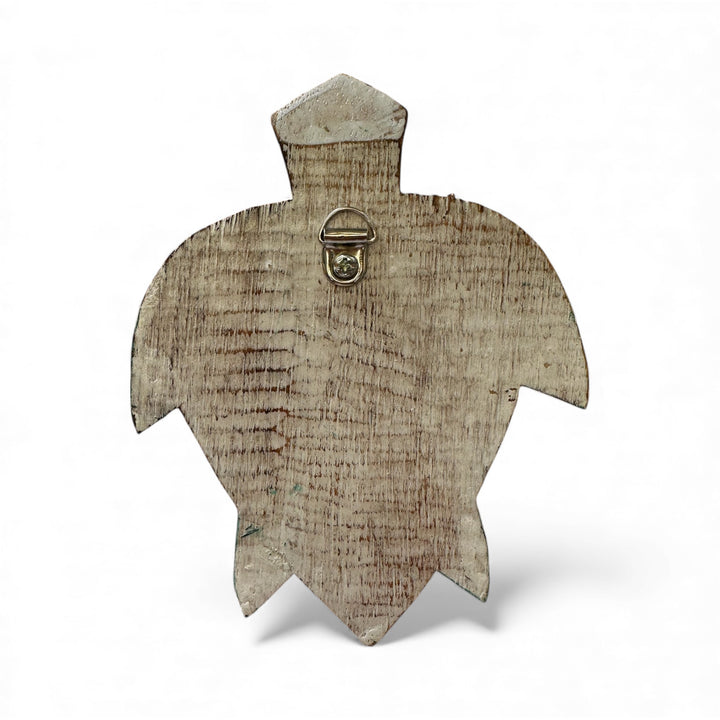 Back view of the single turtle wall hook