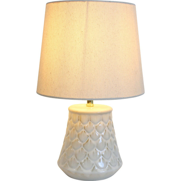 White Shell Lamp