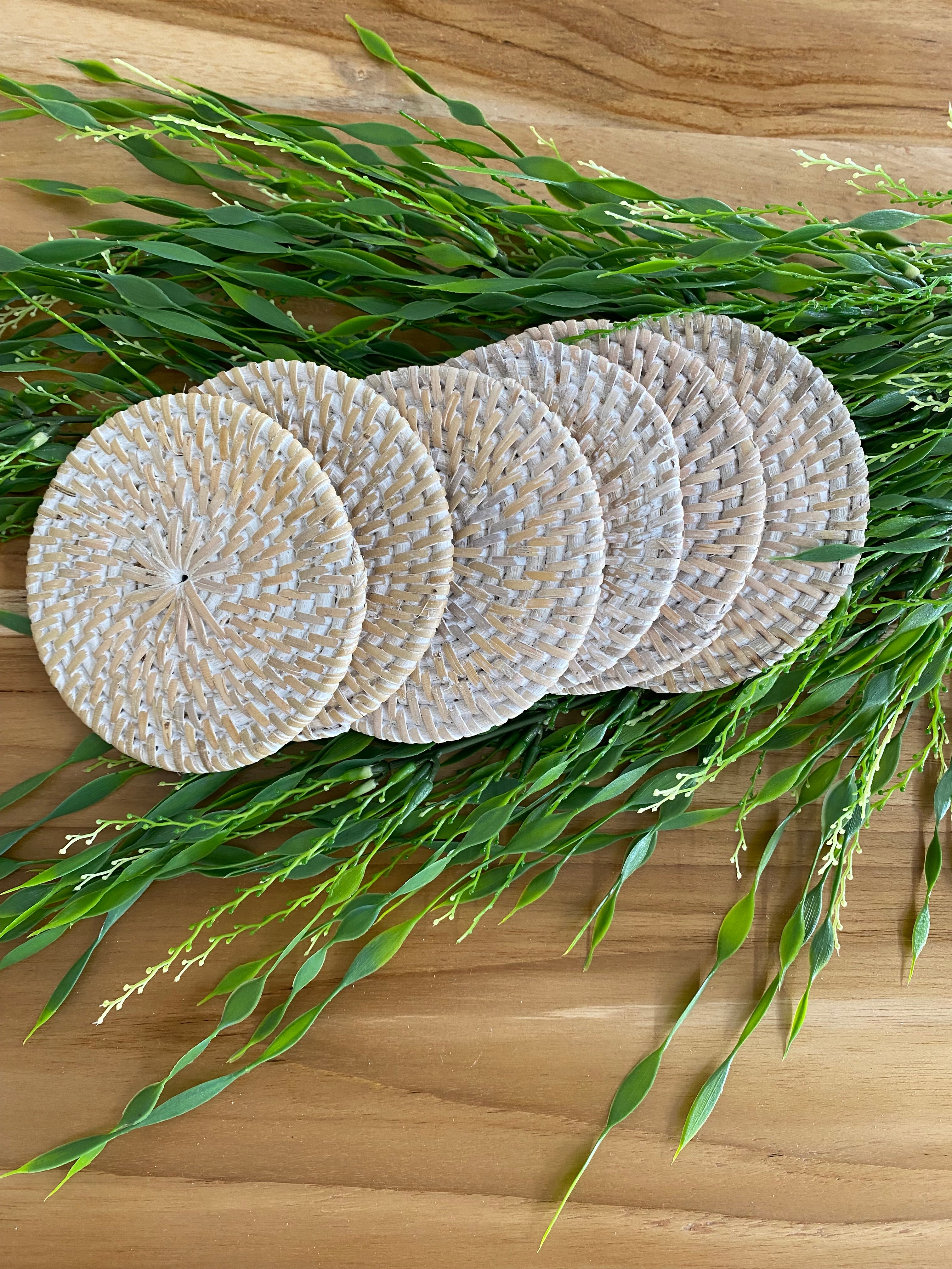 Rattan Coaster – Coastal Drift Home