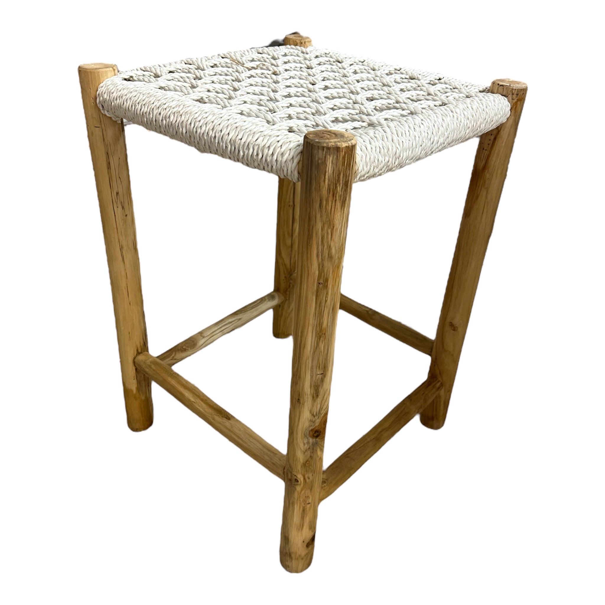 Rope Stool – Coastal Drift Home