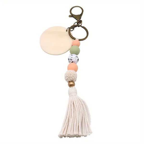 Luxe Bead Keychain