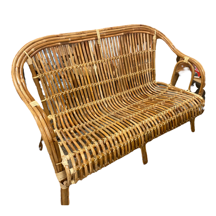 2 seater natural oz cane lounge. Hand Crafted and compliments the other oz cane pieces